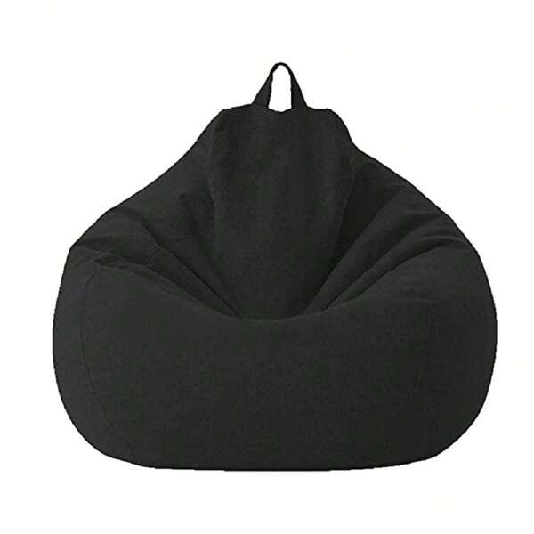 1pc European Style Bean Bag Sofa (Cover Only, No Filling) Modern Minimalist Living Room Lightweight Luxury Washable Adult Seat Sofa For Small Apartment